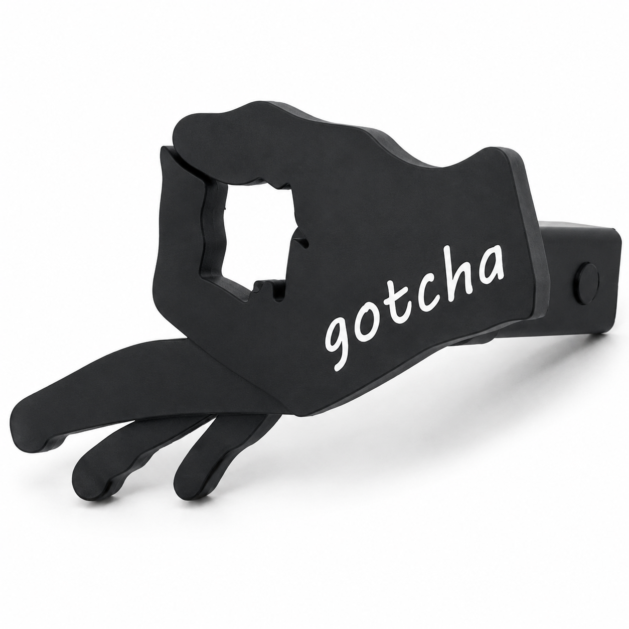 👌😎Gotcha Trailer Hitch Cover – Funny OK Hand Design