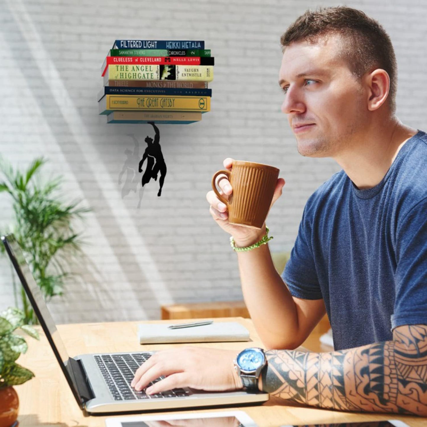 TYIIFIND™ Floating Hero Book Holder