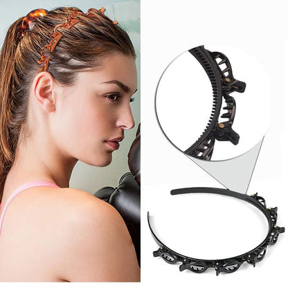 Hairband with Bangs Clip