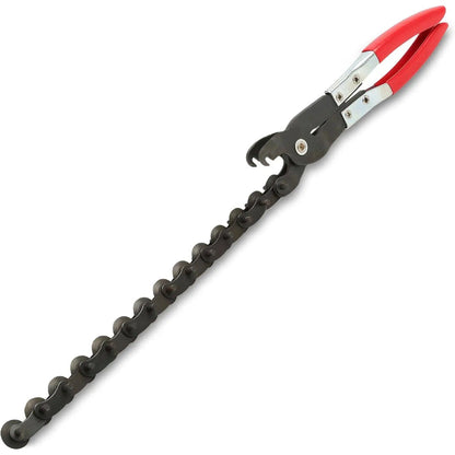 TyiiPLUS Exhaust Cutter, Cuts 3/4" to 3-1/4" Pipe, Durable Chain Cutter Tool, Easy One-Handed Rotation, Compact Pipe Cutter Chain for Tight Spaces