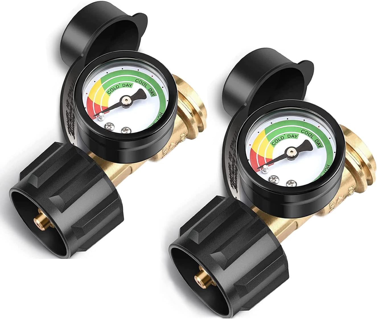 2026 New Universal Propane Tank Gauge – Easy-Read Fuel Level Indicator for 5-40 lb LP Tanks