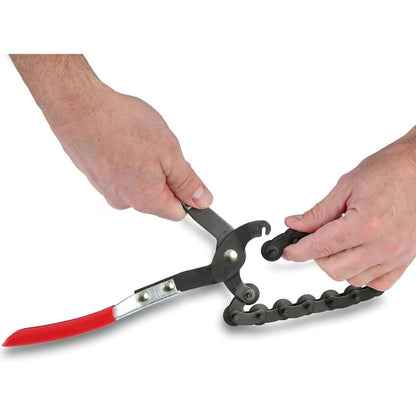 TyiiPLUS Exhaust Cutter, Cuts 3/4" to 3-1/4" Pipe, Durable Chain Cutter Tool, Easy One-Handed Rotation, Compact Pipe Cutter Chain for Tight Spaces