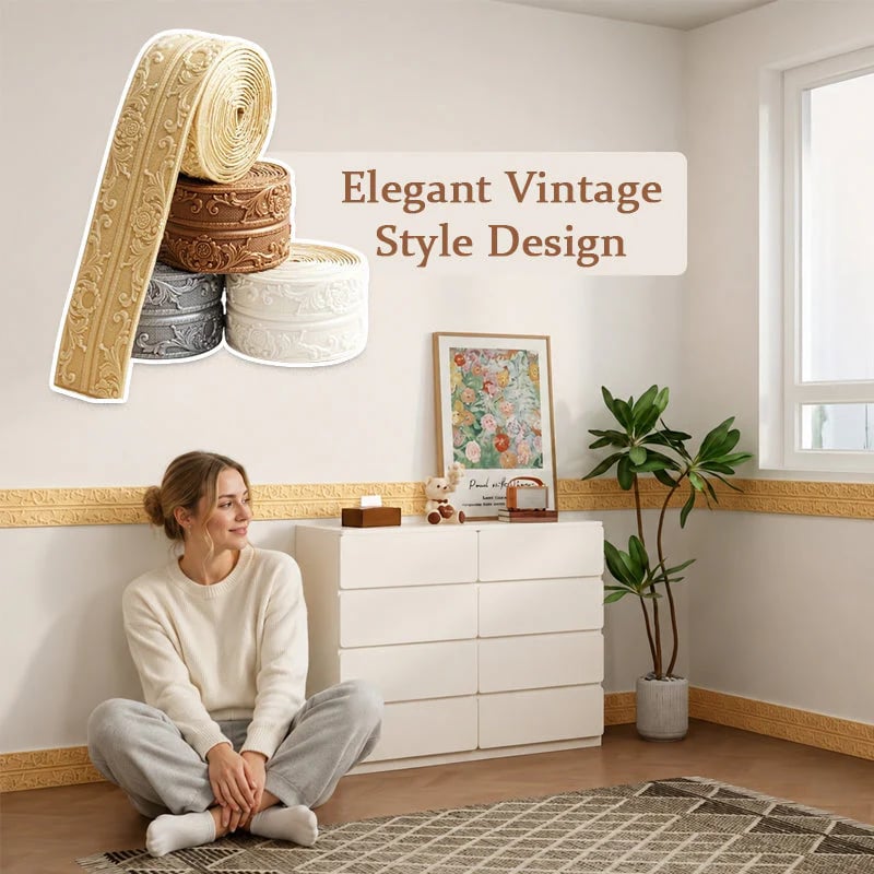 ✨DIY Decorative Border Tape for Walls & Furniture