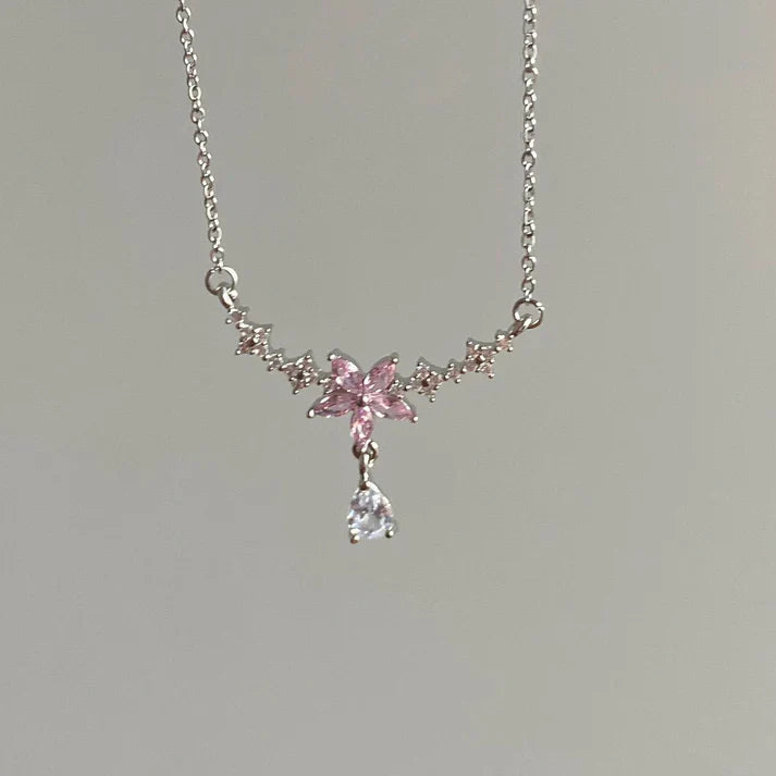 Bridgerton Inspired Floral Necklace