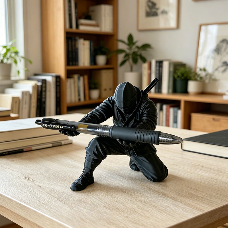 ⚔️3D Printed Ninja Pen Holder Desk Organizer