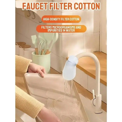 Universal Faucet Filter Bag Effective filtration for tap water and spring water, removes rust and various impurities