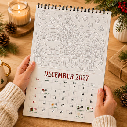 🎨Color Your Year 2027: Creative Coloring Calendarr📅