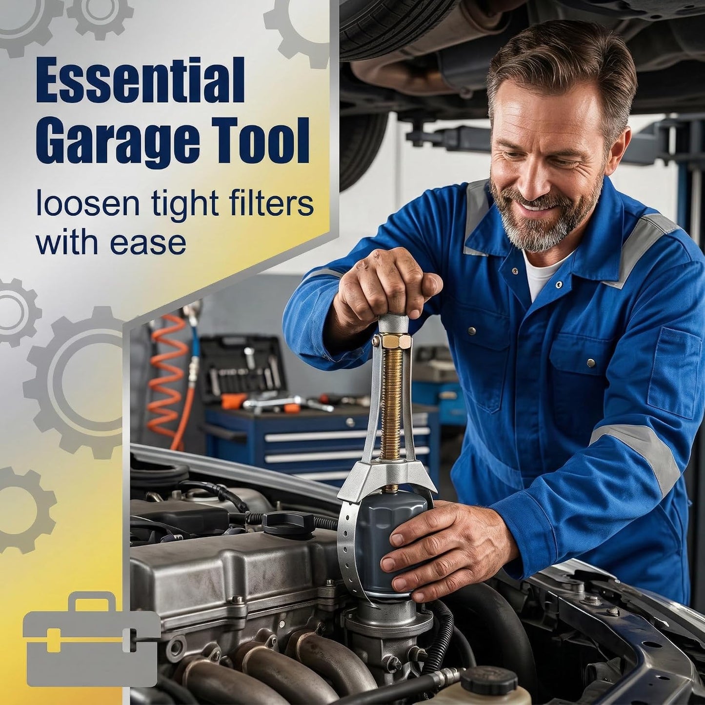 New Adjustable Steel Band Oil Filter Wrench