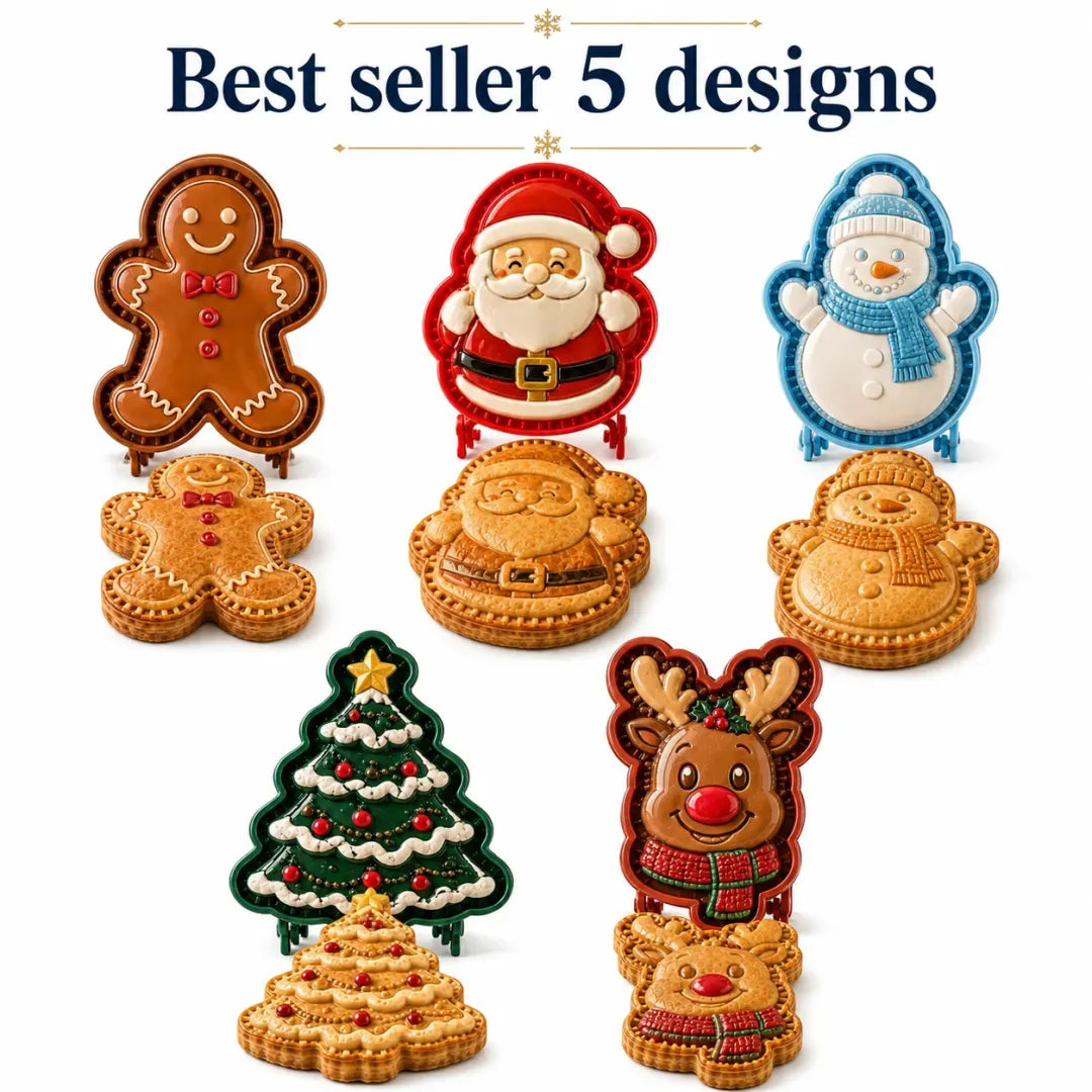 🎄 Christmas Mini Pie Mold Collection