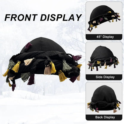 Silk Satin Lined Halo Turban Cap