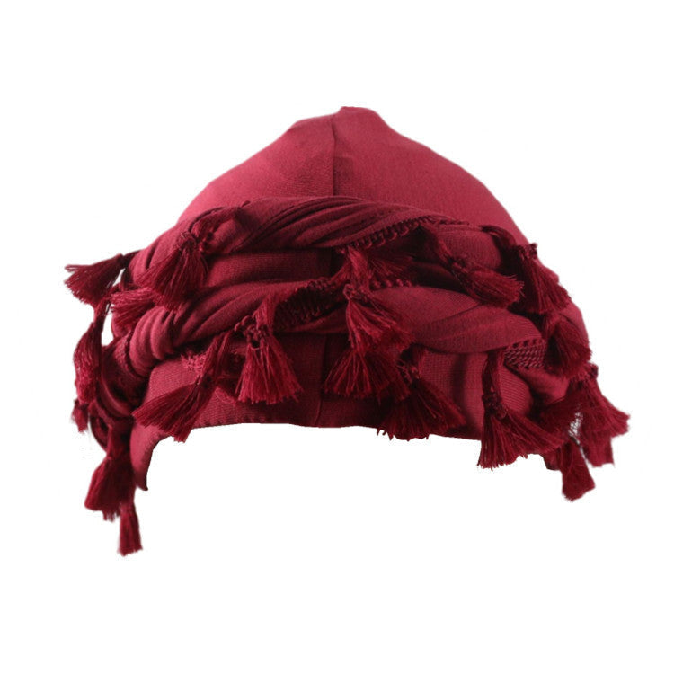 Silk Satin Lined Halo Turban Cap