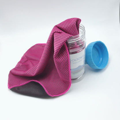 TYIIPLUS™ Instant Cooling Towel – Quick Dry Sports Towel for Gym, Travel & Outdoor Activities