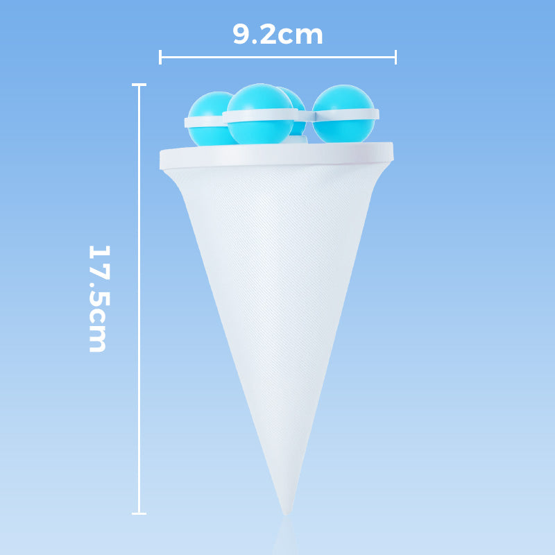 🧺 BUY 1 GET 1 FREE! 🧼 Floating Lint Mesh Bag – Catches Hair & Lint, Reusable & Protects Washing Machine/Drain 🚿