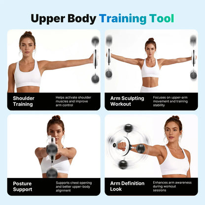 TyiiPLUS 360° Rotating Wrist & Forearm Trainer with LED Display for Men and Women