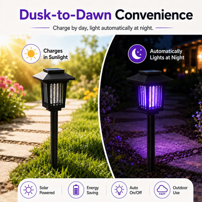 Solar Mosquito Zapper Path Light