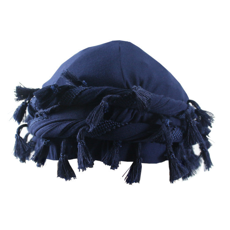 Silk Satin Lined Halo Turban Cap