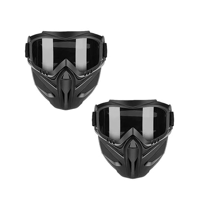 🔥Detachable Full Face Goggle Mask