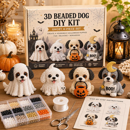 🎃🐶3D Halloween Dog DIY Art Set