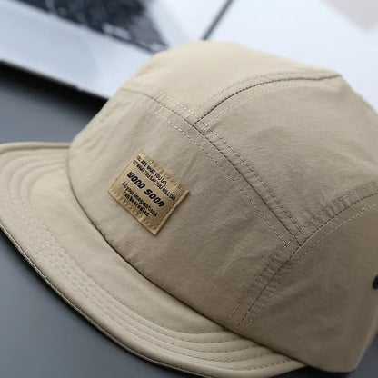“You are what you do, not what you say you will do” Malleable Brim 5-Panel Streetwear Cap