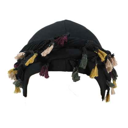Silk Satin Lined Halo Turban Cap