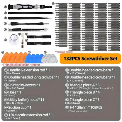 🛠️ 132-in-1 Precision Screwdriver Tool Kit