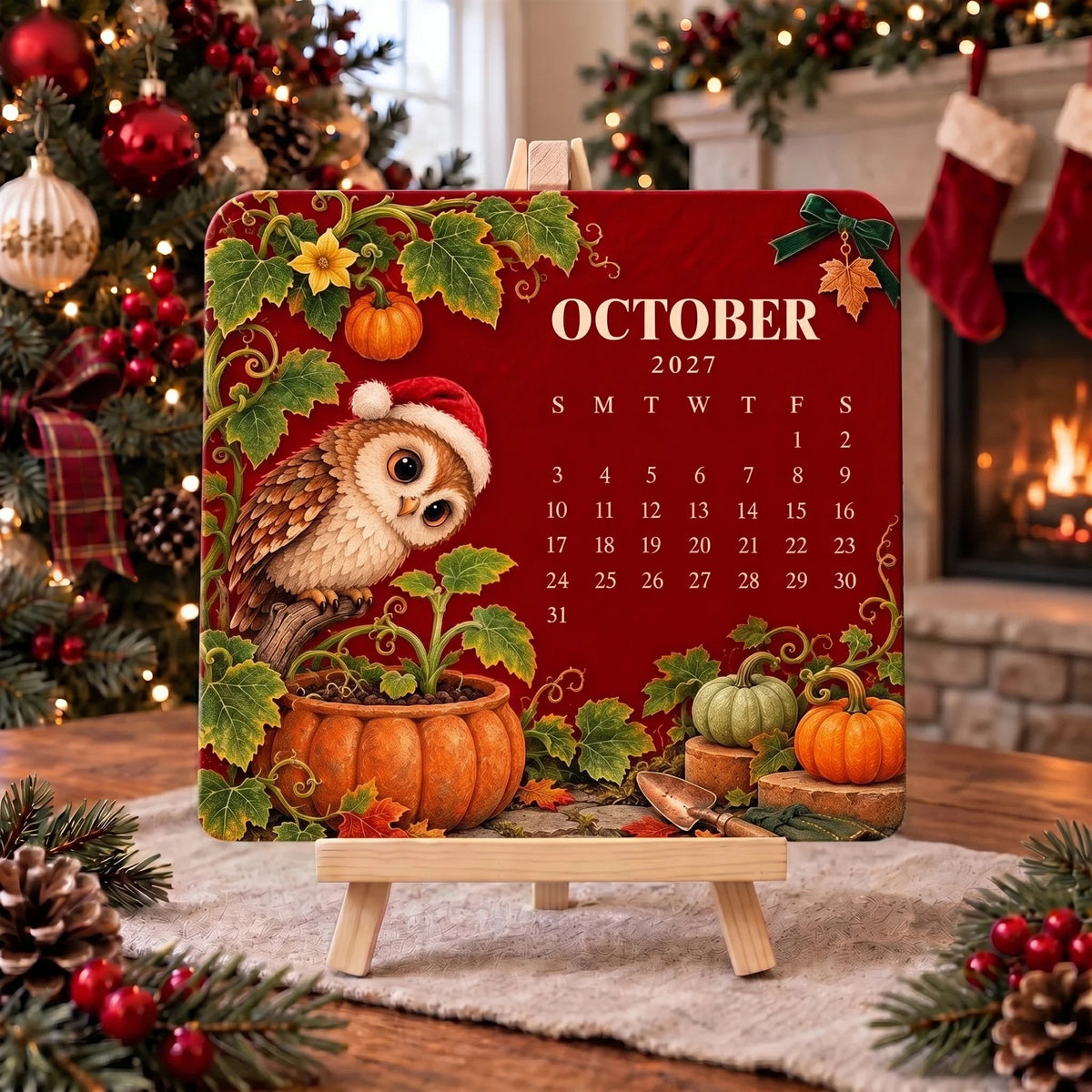 🎄🌱 Christmas Limited Edition – Eco-Friendly Plantable “Timeless” Seed Calendar 2027 🌸🌿
