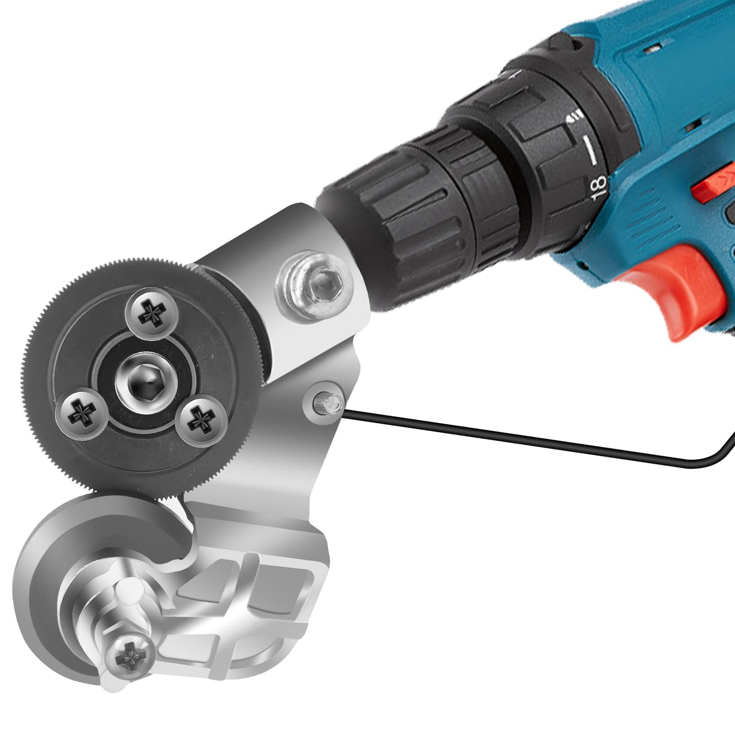 TYIIPLUS™ Electric Drill Plate Cutter Attachment