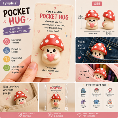 TYIIPLUS™ Pocket Hug – Tiny Comfort Companion & Meaningful Gift