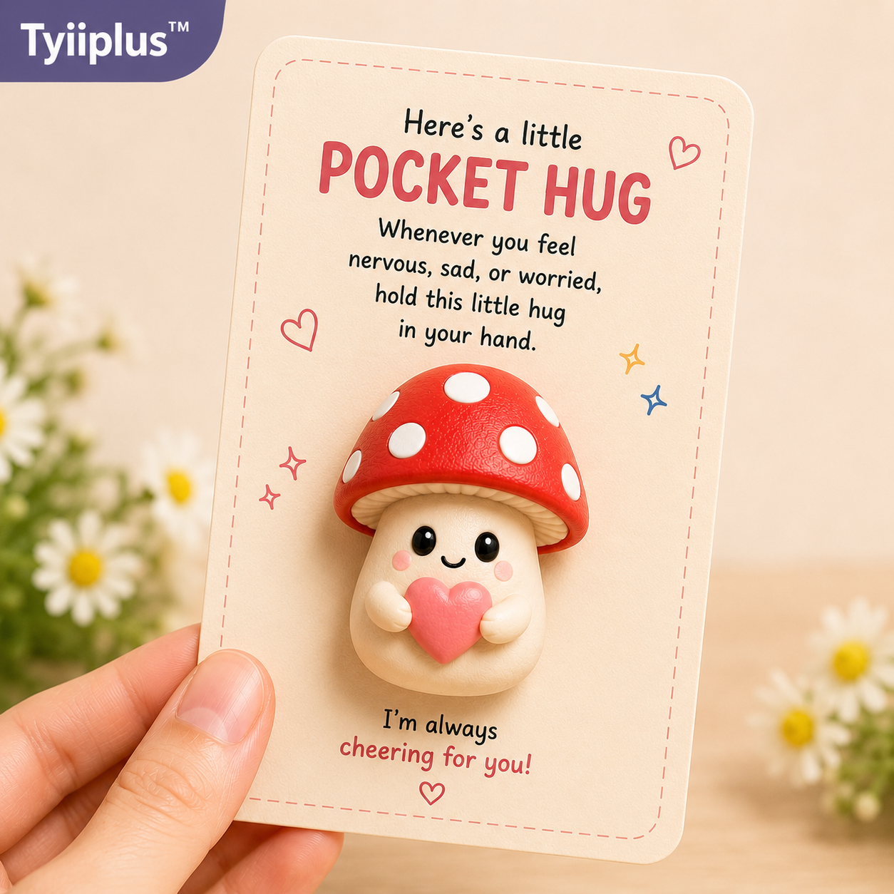 TYIIPLUS™ Pocket Hug – Tiny Comfort Companion & Meaningful Gift