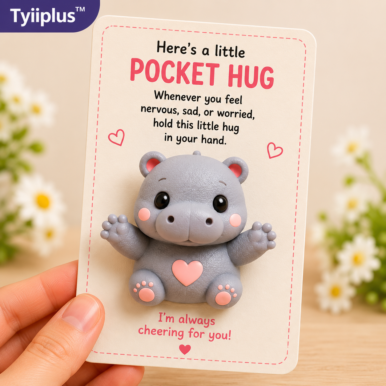 TYIIPLUS™ Pocket Hug – Tiny Comfort Companion & Meaningful Gift