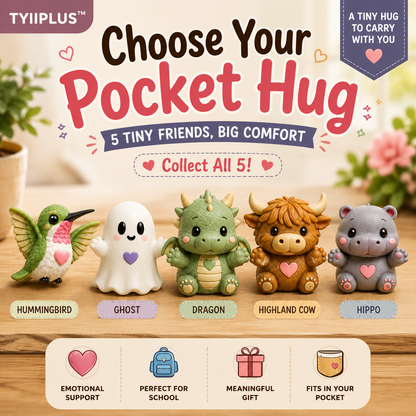 TYIIPLUS™ Pocket Hug – Tiny Comfort Companion & Meaningful Gift