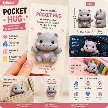 TYIIPLUS™ Pocket Hug – Tiny Comfort Companion & Meaningful Gift