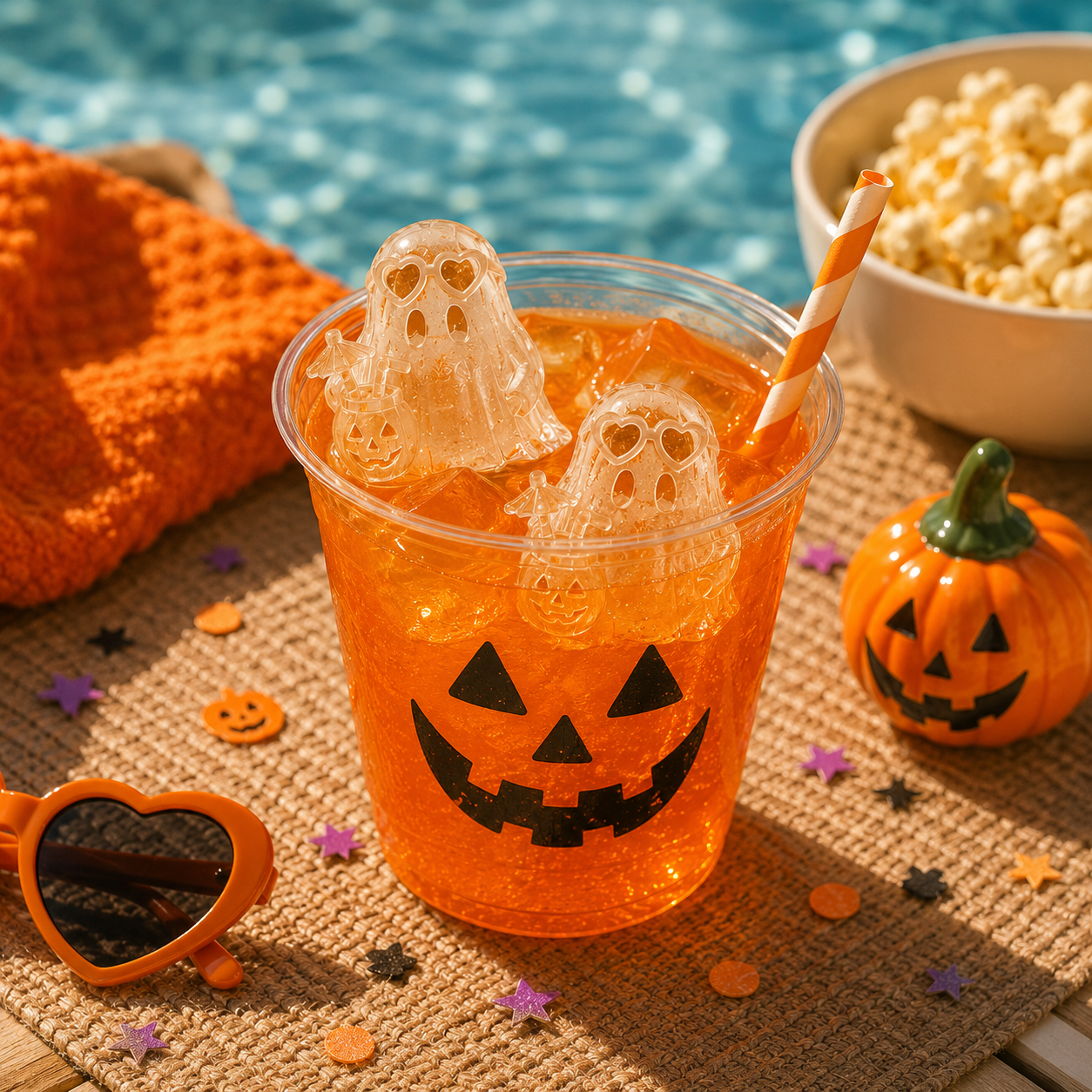 👻 TYIIPLUS™ Summerween Ghost Ice Cube Mold