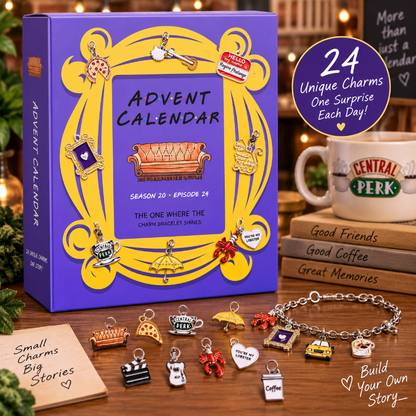 💜 TYIIFIND™ 24-Day Charm Advent Calendar