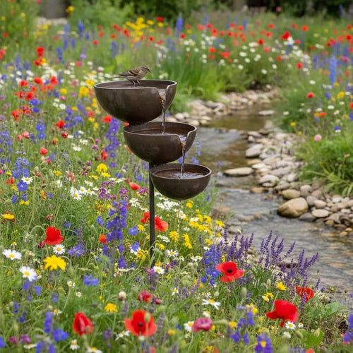 🌿🐦 Bring Life Back To Your Garden – Rain Catcher Bird Bath