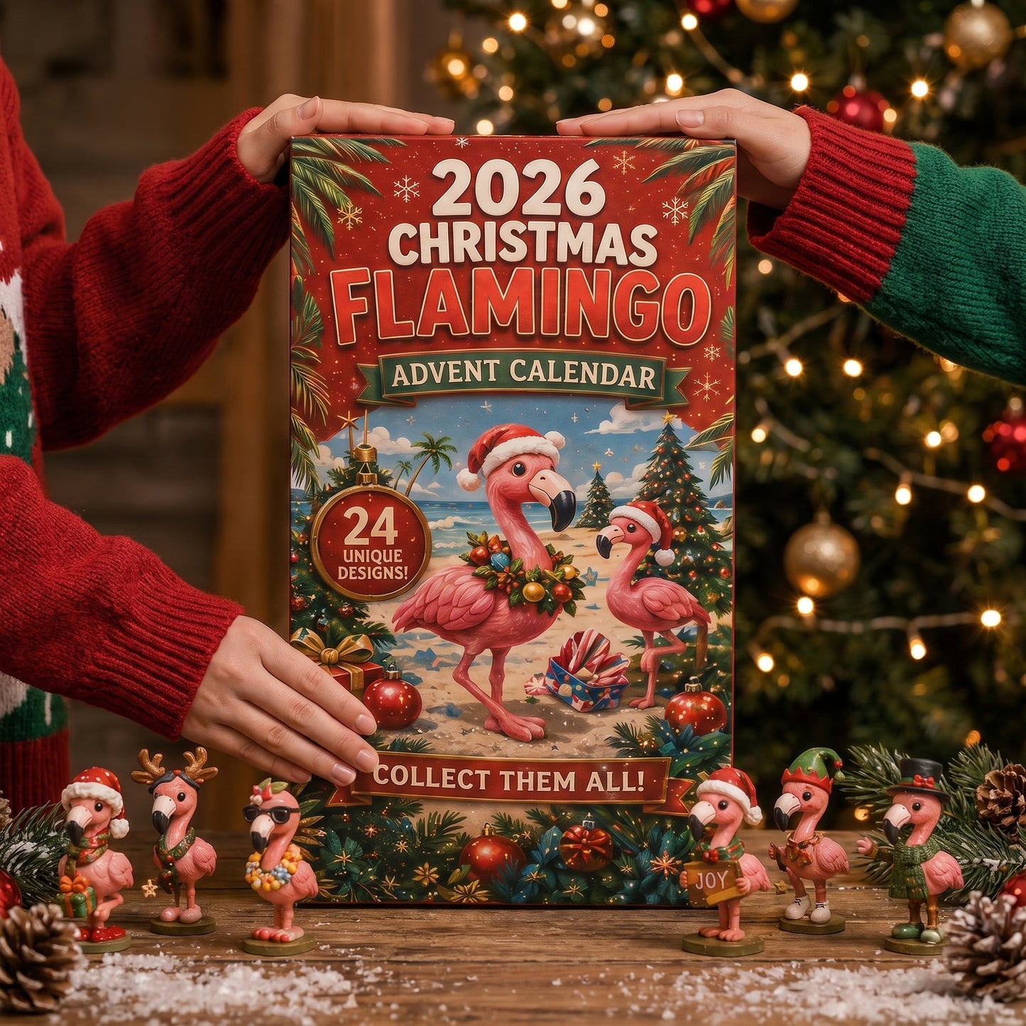 🦩 2026 Christmas Flamingo Advent Calendar