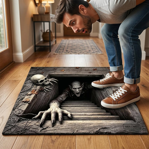 Halloween Horror Welcome Mat