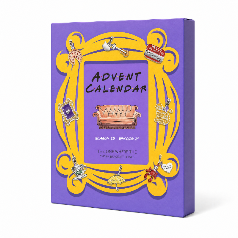 💜 TYIIFIND™ 24-Day Charm Advent Calendar