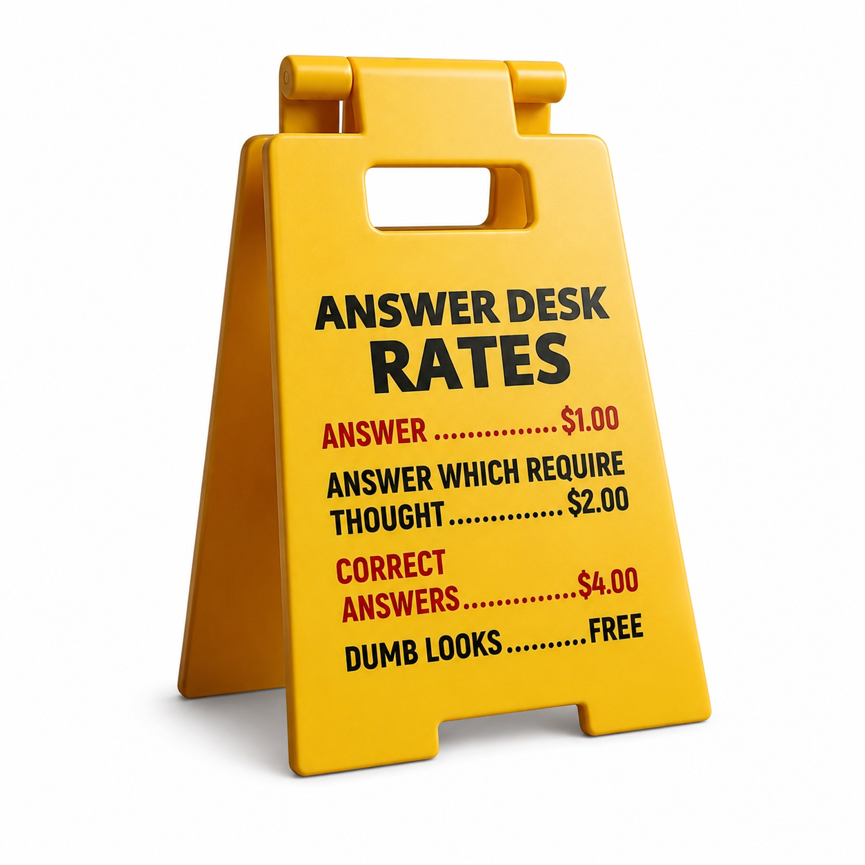 Mood Desk Signs