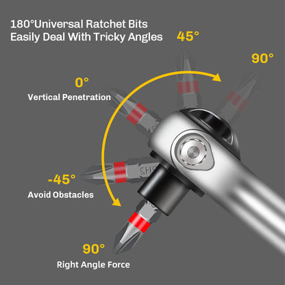 Tyiiplus™ 40-in-1 Magnetic Mini Ratchet Screwdriver Set for Tight Spaces 🔧