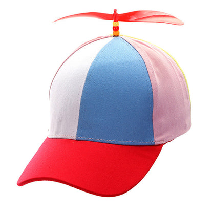 Unisex Propeller Baseball Cap – Adjustable Fun Windmill Hat for Outdoor Adventures