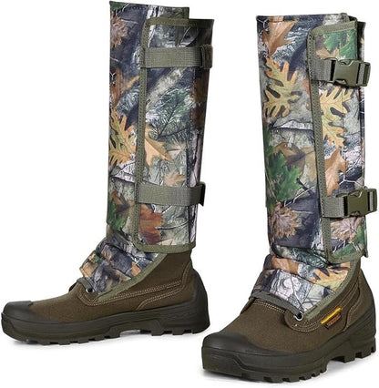Snake-Resistant Outdoor Leg Gaiters