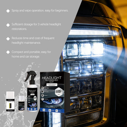 Premium 3-Step Ceramic Headlight Restoration Kit