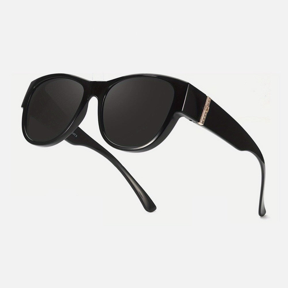 TYIIPLUS™ Polarized Fit-Over Sunglasses for Women - Stylish UV400 Over-Glasses Sunglasses for Prescription Eyewear