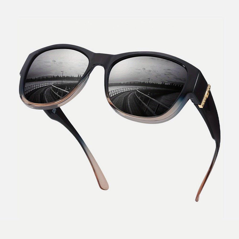 TYIIPLUS™ Polarized Fit-Over Sunglasses for Women - Stylish UV400 Over-Glasses Sunglasses for Prescription Eyewear