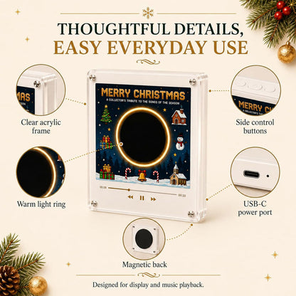🎄TYII™ Christmas Vinyl Magnetic Music Player