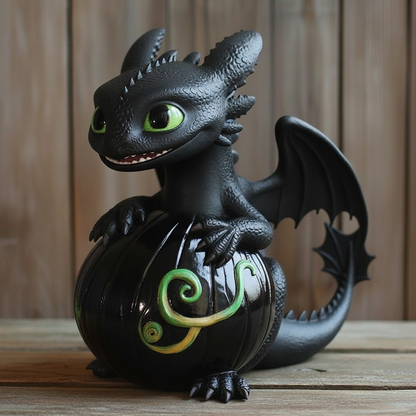 🎃🐉 Pumpkin Dragon – The Guardian of Your Halloween Spirit!