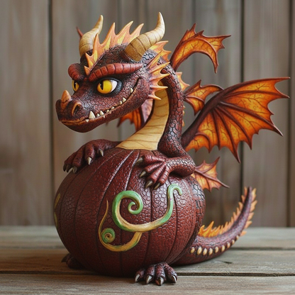 🎃🐉 Pumpkin Dragon – The Guardian of Your Halloween Spirit!