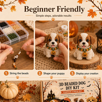 🎃🐶3D Halloween Dog DIY Art Set