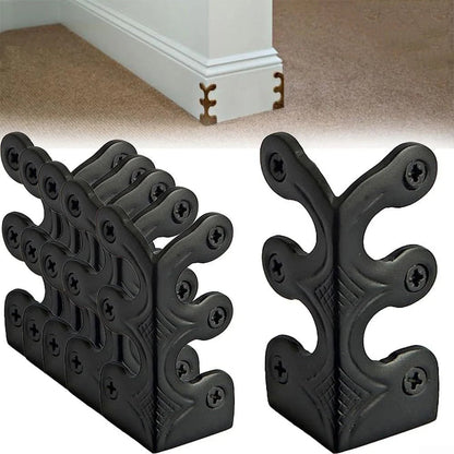 1 Set (6 Pcs) Baseboard Corner Protectors for Furniture